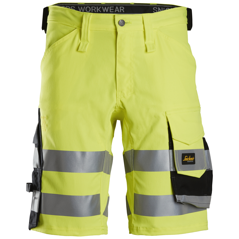 Snickers High-Vis KL1 Stretch Korte Werkbroek 6136