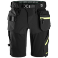 Snickers FlexiWork Softshell Stretch Korte Broek+ HP 6140
