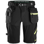 Snickers FlexiWork Softshell Stretch Korte Broek+ HP 6140