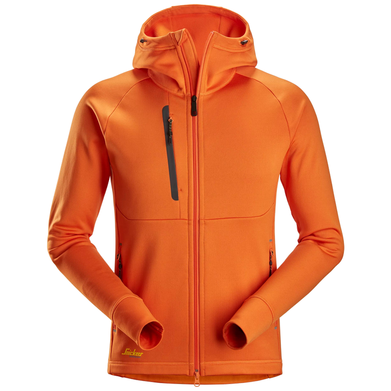 Snickers Flexiwork Polartec Power Stretch Hoodie Met Volledige Rits 8026