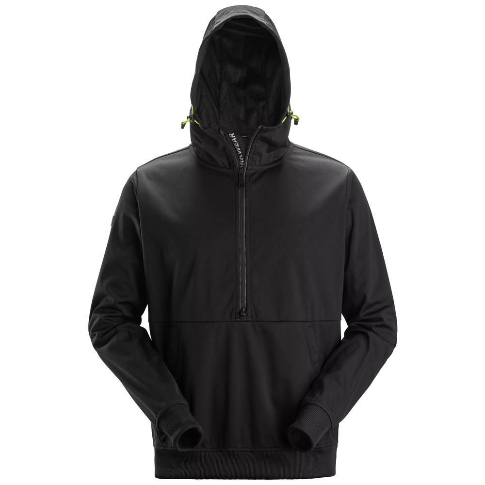Snickers Flexiwork Windblocker Stretch Hoodie Met Halve Rits 8400
