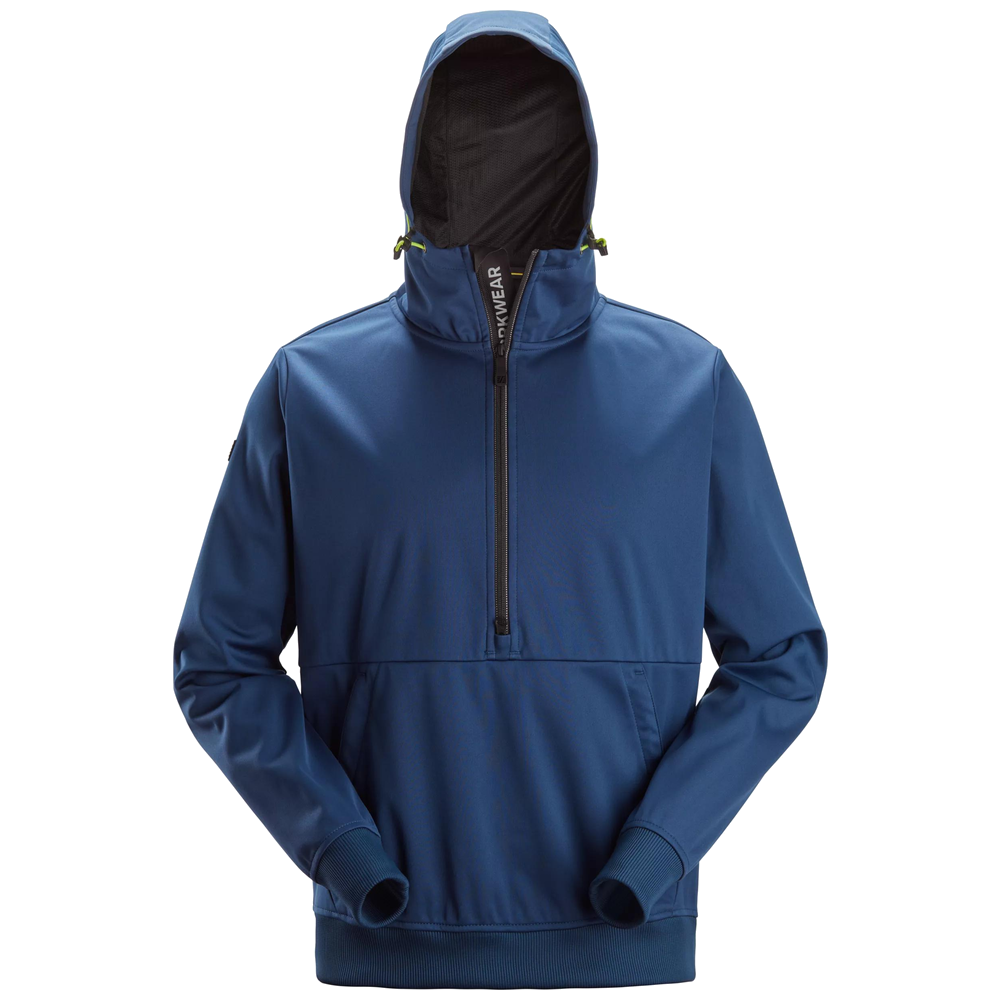 Snickers Flexiwork Windblocker Stretch Hoodie Met Halve Rits 8400