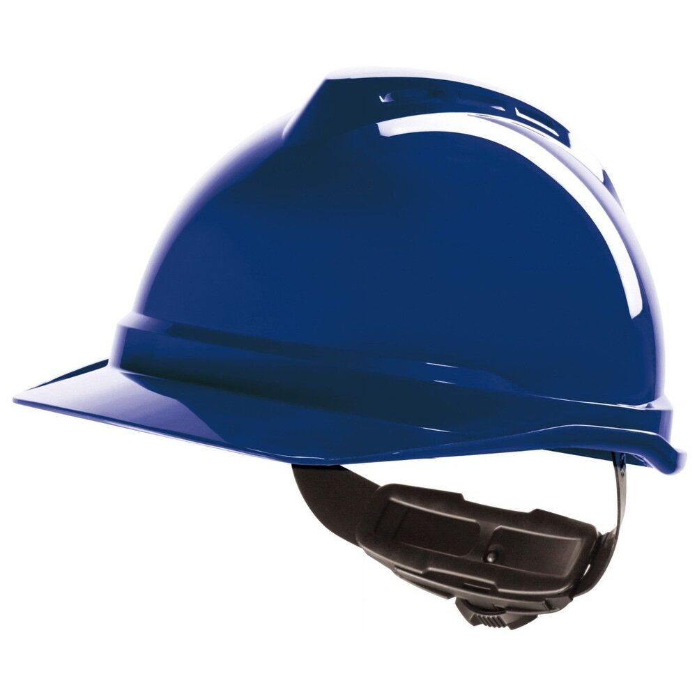 MSA V-Gard 500 unventilated helmet Fas-Trac III