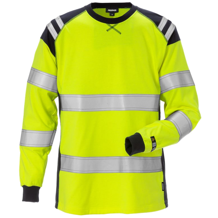 Fristads Flamestat HV T-shirt lang dames CL.3 7097 129522