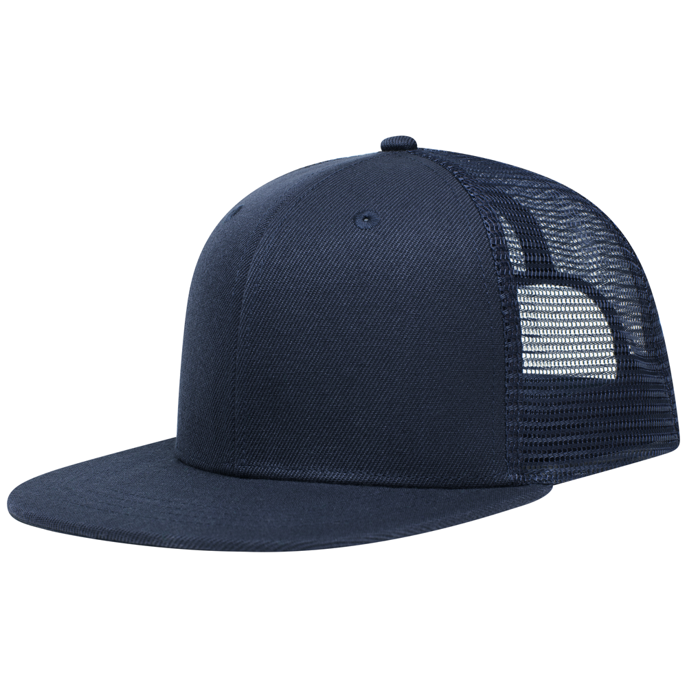 Nilton Trucker cap hoog profiel flat peak 2144
