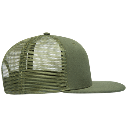Nilton Trucker cap hoog profiel flat peak 2144