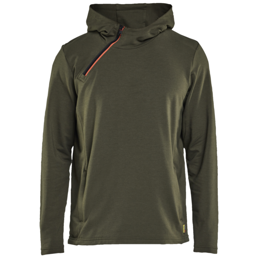 Blaklader Hoodie met schuine halve rits temperatuur regulerend 3594-2547