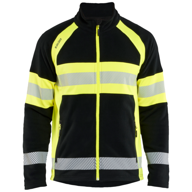 Blaklader Microfleecevest High Vis 4713-1010