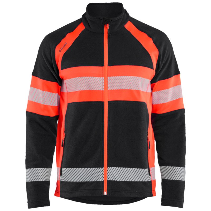 Blaklader Microfleecevest High Vis 4713-1010