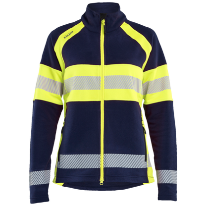 Blaklader Dames Microfleecevest High Vis CL.1 4718-1010