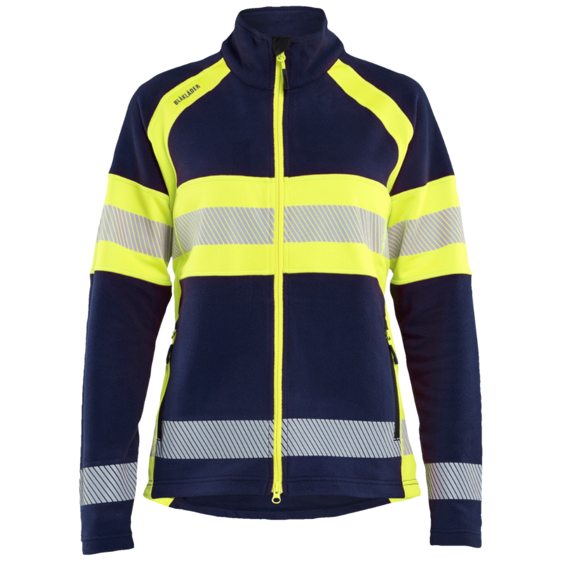 Blaklader Dames Microfleecevest High Vis CL.1 4718-1010