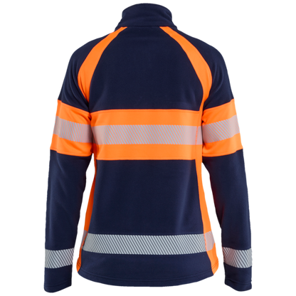 Blaklader Dames Microfleecevest High Vis CL.1 4718-1010