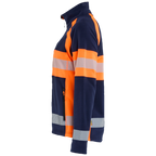 Blaklader Dames Microfleecevest High Vis CL.1 4718-1010