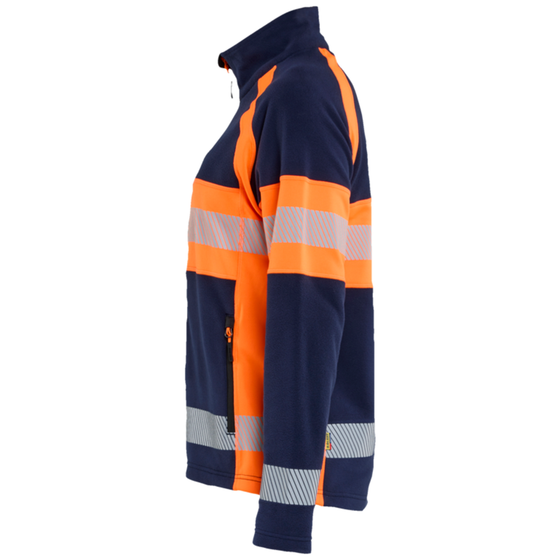 Blaklader Dames Microfleecevest High Vis CL.1 4718-1010