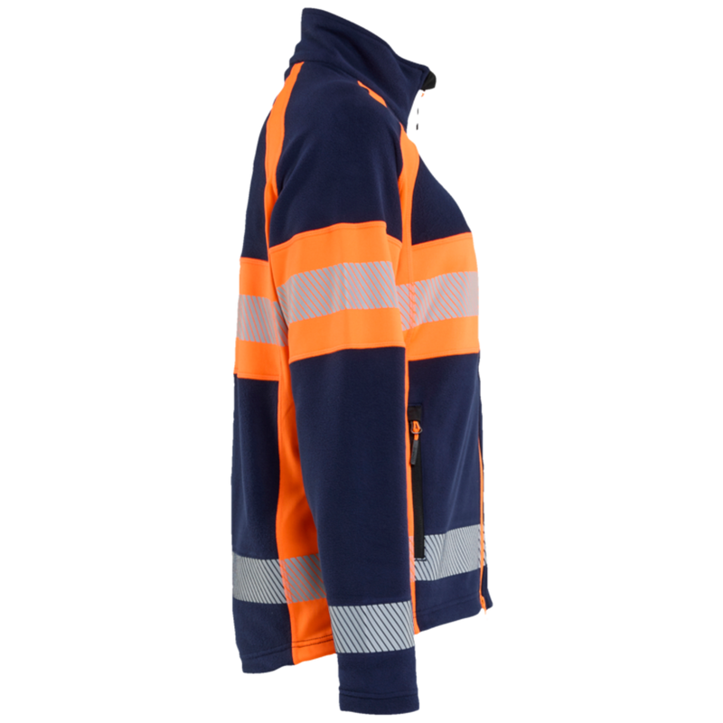 Blaklader Dames Microfleecevest High Vis CL.1 4718-1010