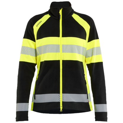 Blaklader Dames Microfleecevest High Vis CL.1 4718-1010