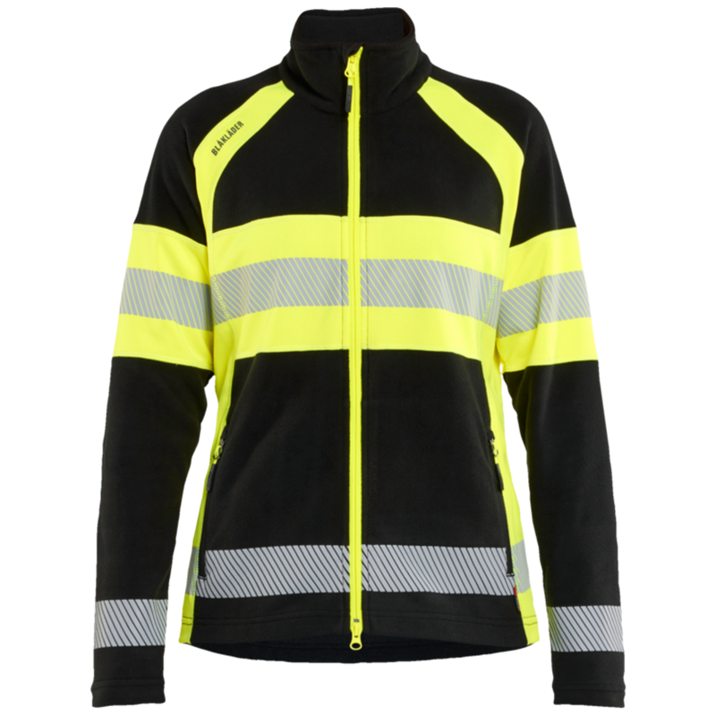 Blaklader Dames Microfleecevest High Vis CL.1 4718-1010