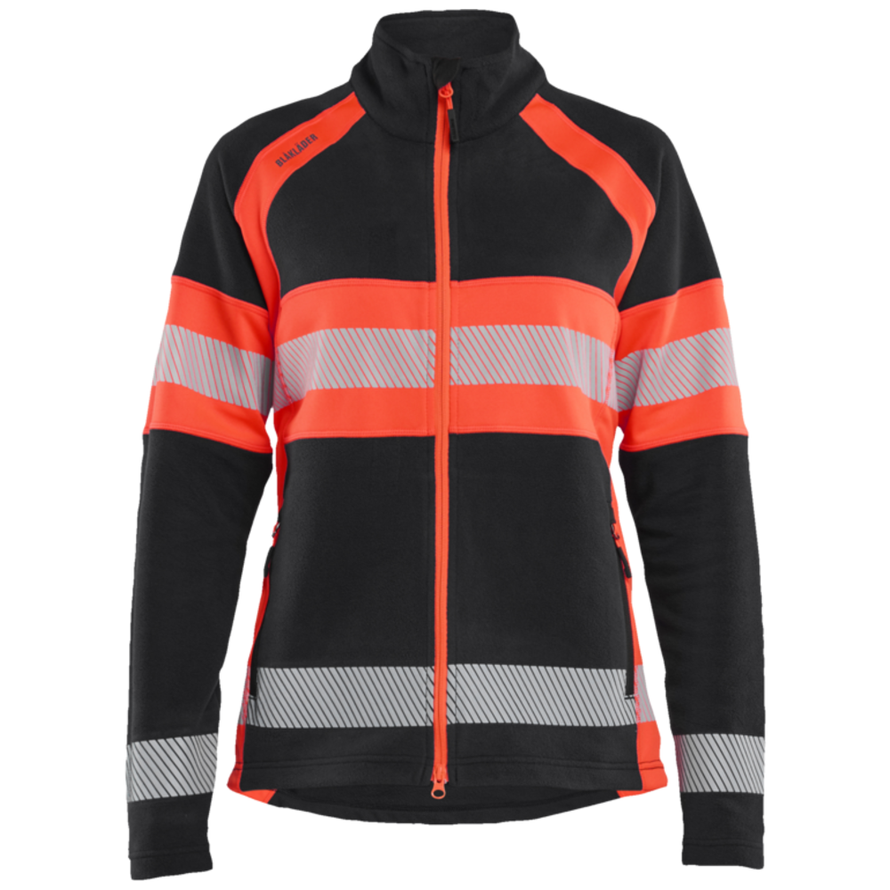 Blaklader Dames Microfleecevest High Vis CL.1 4718-1010