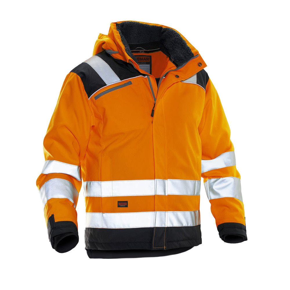 Jobman 1347 Winter Jacket STAR CL.3 (Oranje/Zwart) 1