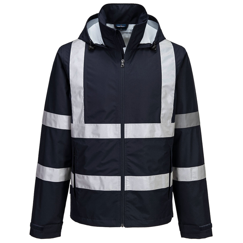Portwest Iona Enhanced Lichtgewicht Opvouwbare Regenjas F442