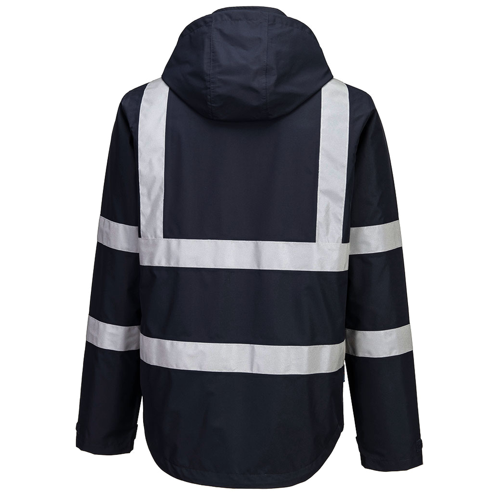 Portwest Iona Enhanced Lichtgewicht Opvouwbare Regenjas F442