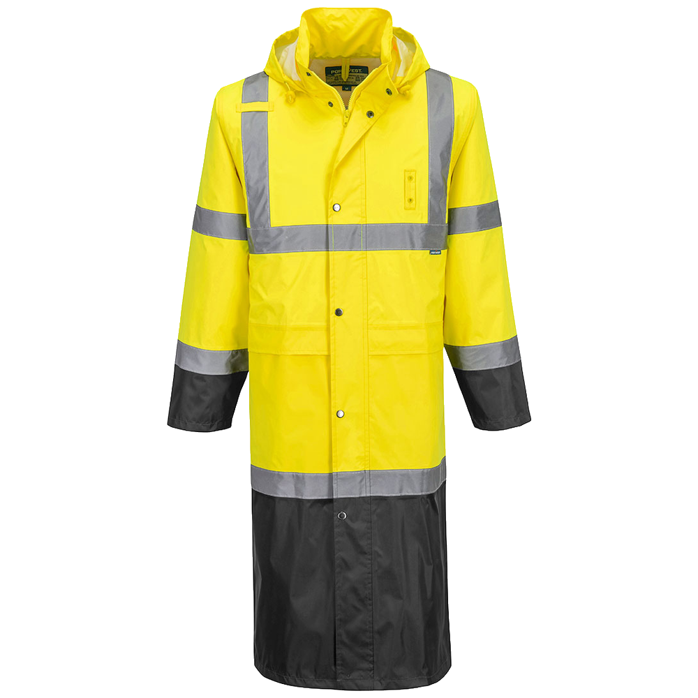 Portwest Hi-Vis Contrast Regenjas 122cm H446