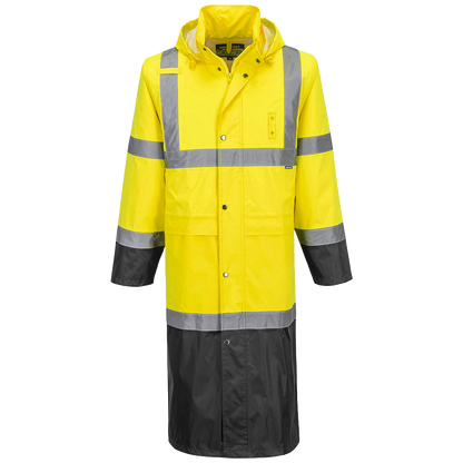 Portwest Hi-Vis Contrast Regenjas 122cm H446