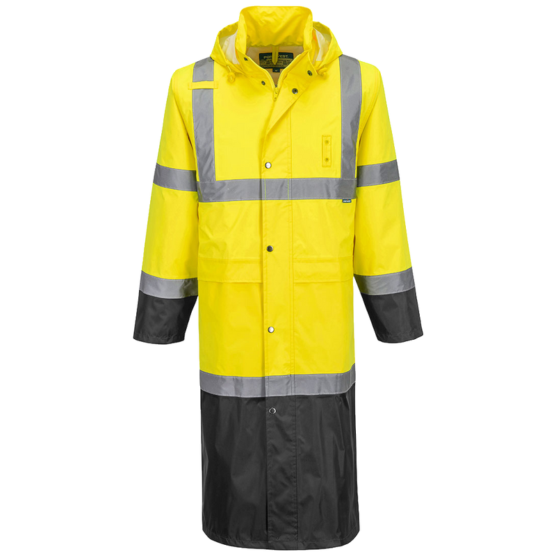 Portwest Hi-Vis Contrast Regenjacke 122 cm H446