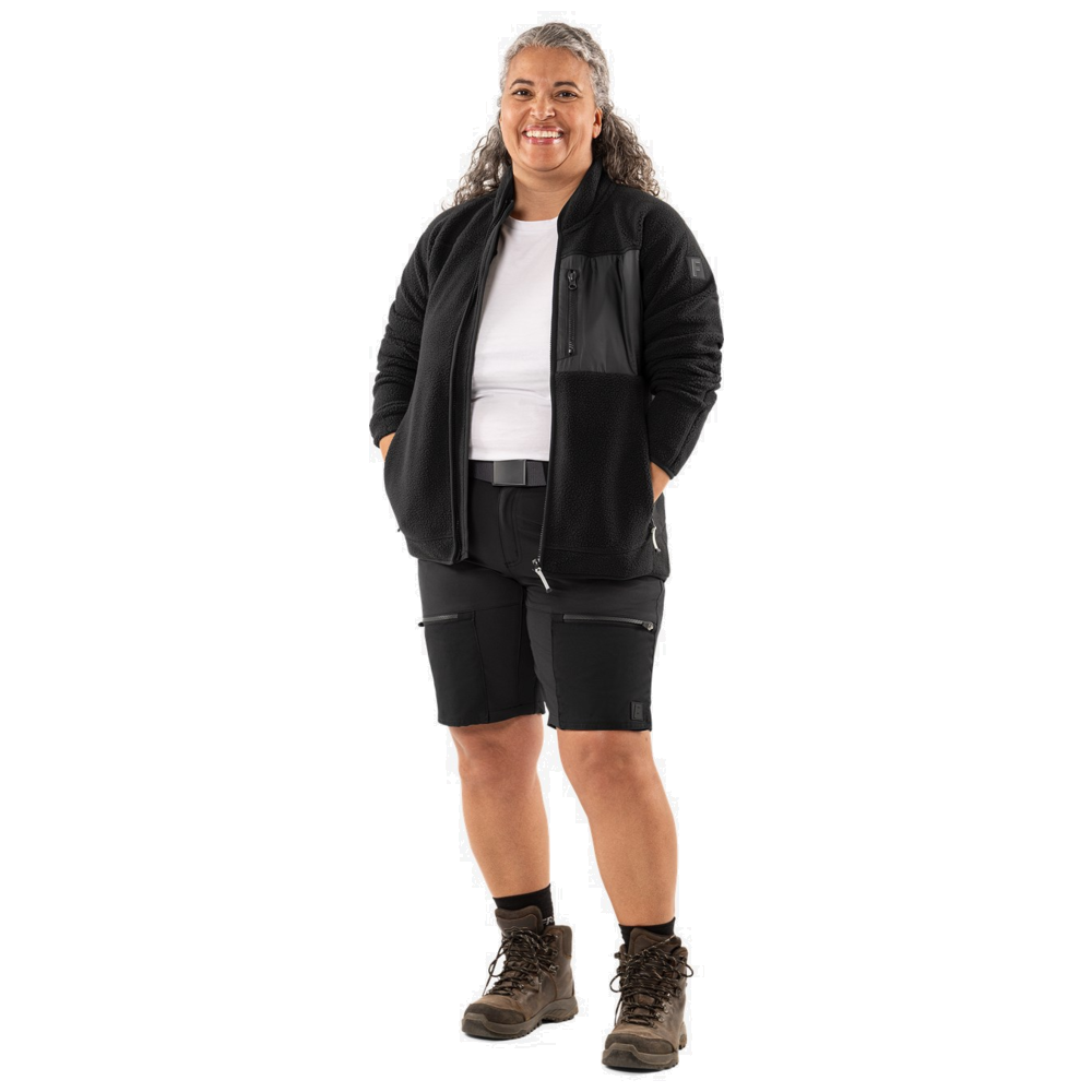 Fristads Outdoor Outdoor Carbon semi-stretch korte broek Dames 131300