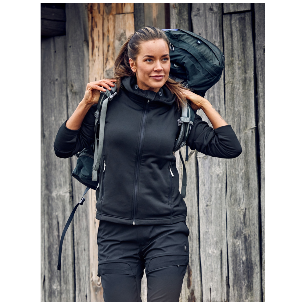 Fristads Outdoor Outdoor Cobalt Polartec® power stretch® hoodie dames 301215