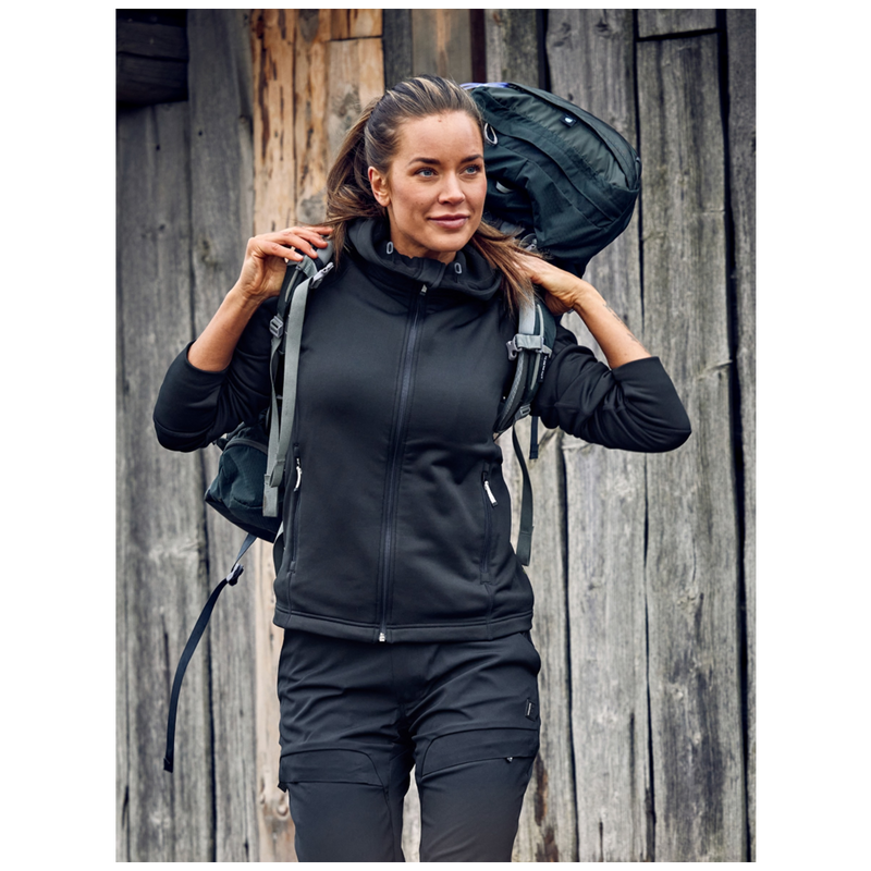 Fristads Outdoor Outdoor Cobalt Polartec® power stretch® hoodie dames 301215