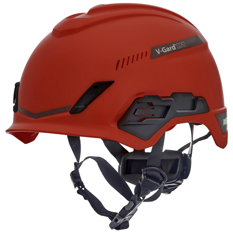 MSA V-Gard H1 Trivent Fas-Trac Kletterhelm