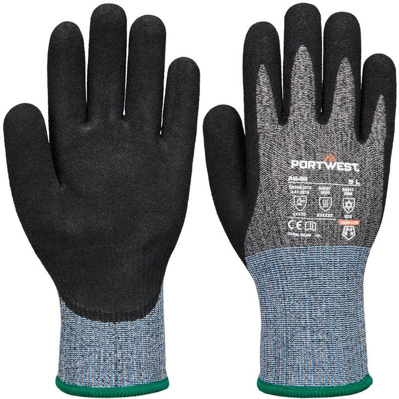 Portwest Hi-Vis Winter Cut Resistant Cut D Glove A646