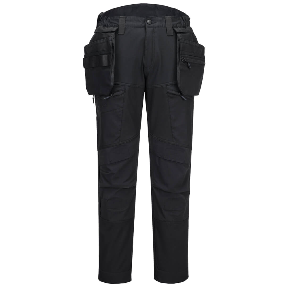 Portwest DX4 abnehmbare Softshell-Hose mit Holstertasche DX450