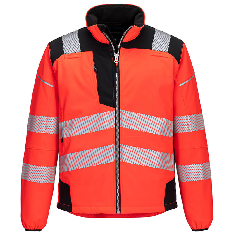 Portwest PW3 Hi-Vis Softshell Jacket T402