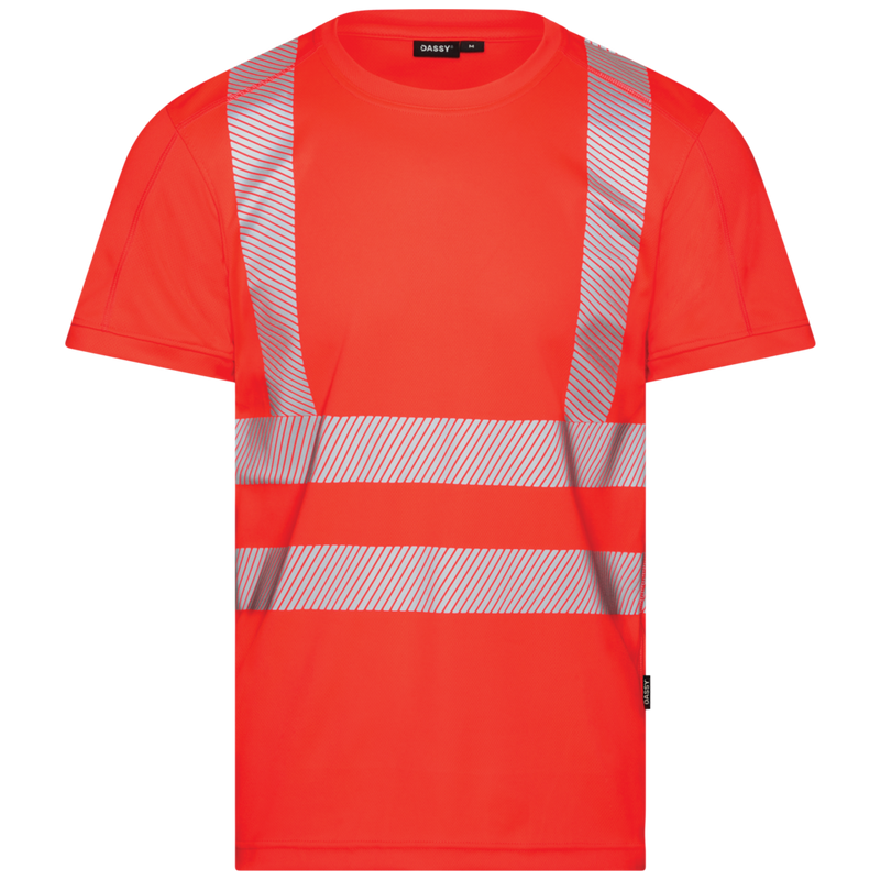 Dassy Hivis Carter Hoge zichtbaarheids-UV-T-shirt 180 gram 710027
