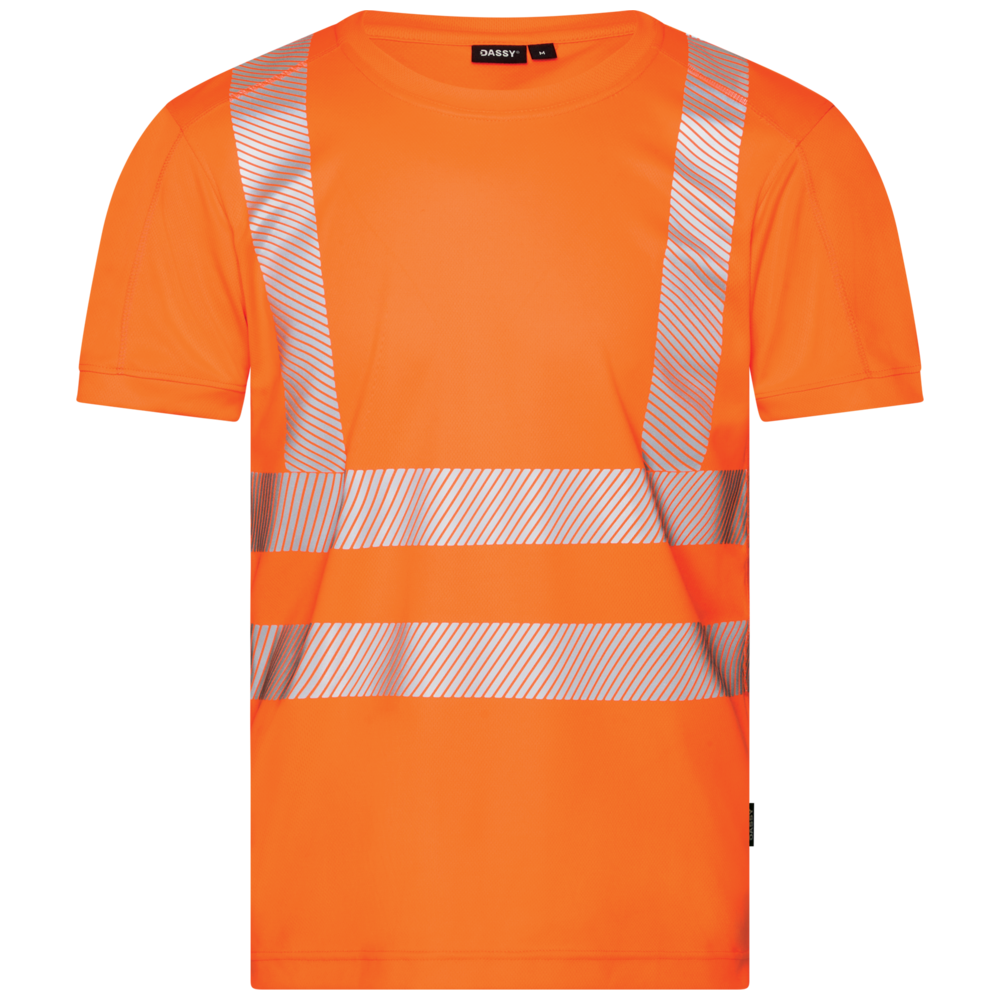 Dassy Hivis Carter Hoge zichtbaarheids-UV-T-shirt 180 gram 710027