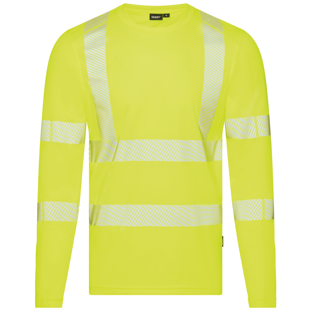 Dassy HiVis Carterville UV-T-shirt lange mouwen 180 gram 710037