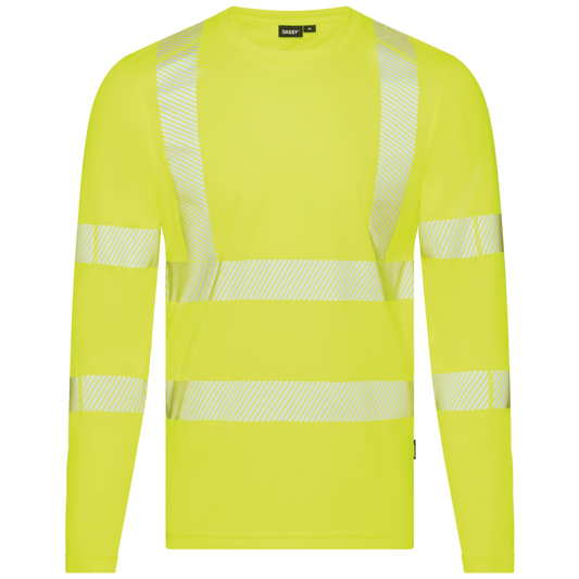 Dassy HiVis Carterville UV-T-shirt lange mouwen 180 gram 710037