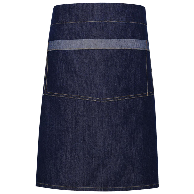Premier DomainContrast denim waist apron PR128