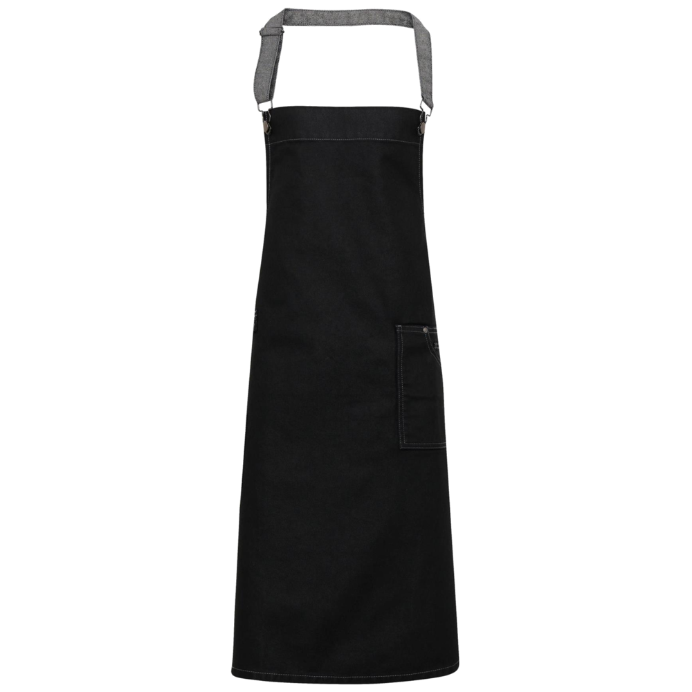 Premier DistrictWaxed look denim bib apron PR134