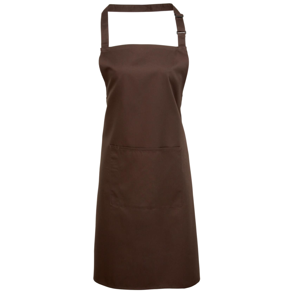 Premier Colours Bib Apron With Pocket PR154