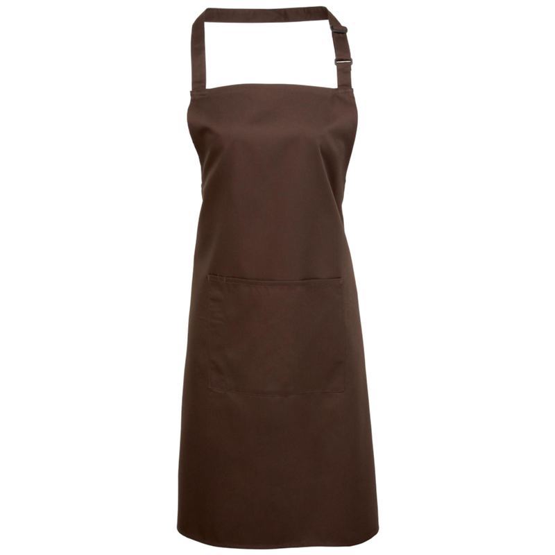 Premier Colours Bib Apron With Pocket PR154