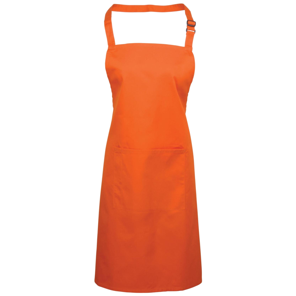 Premier Colours Bib Apron With Pocket PR154