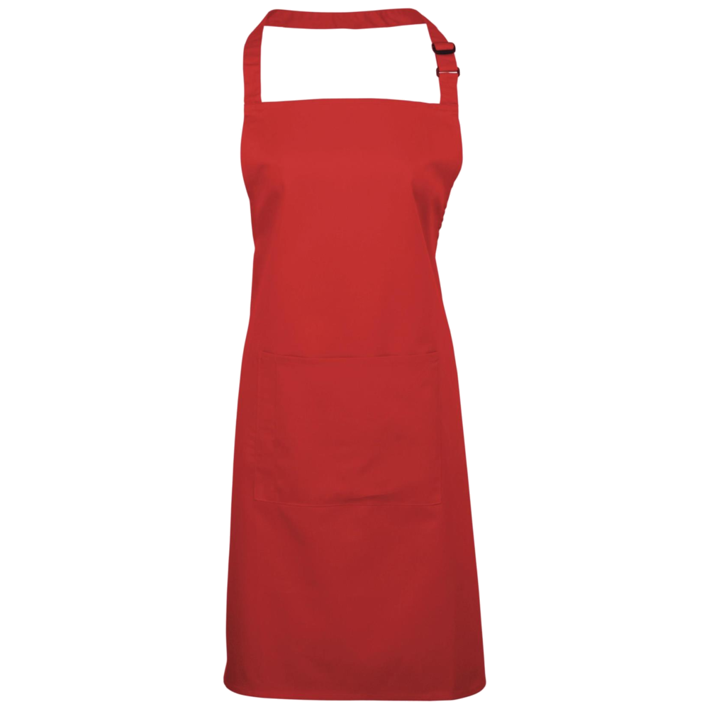 Premier Colours Bib Apron With Pocket PR154