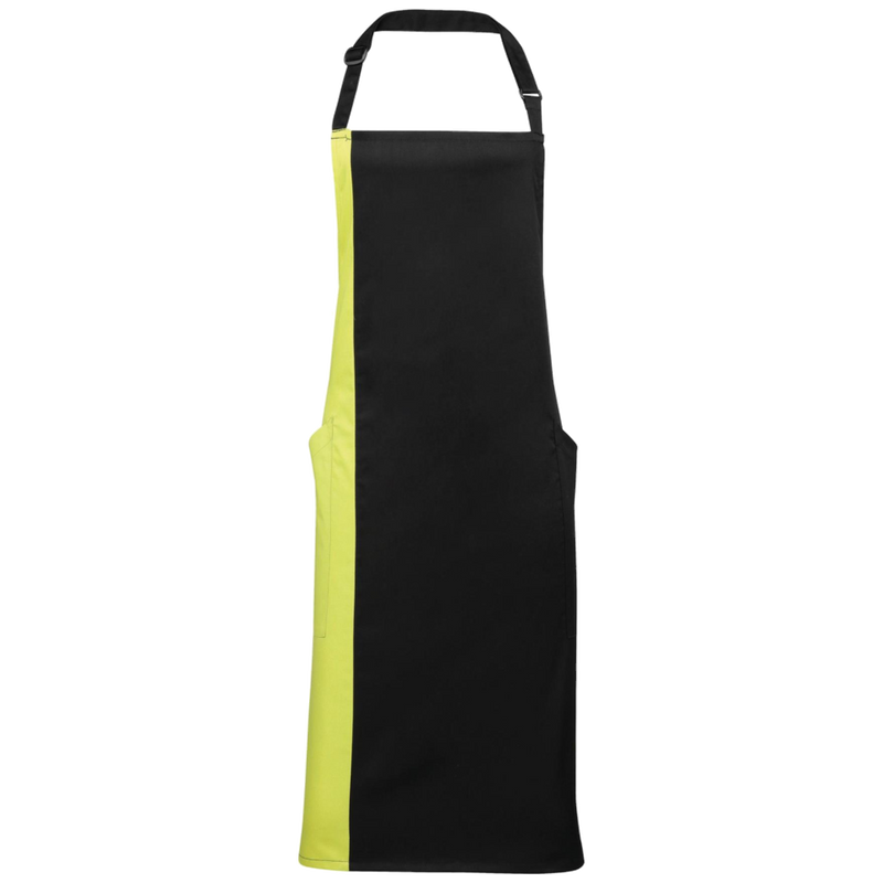 Premier Contrast Bib Apron PR162