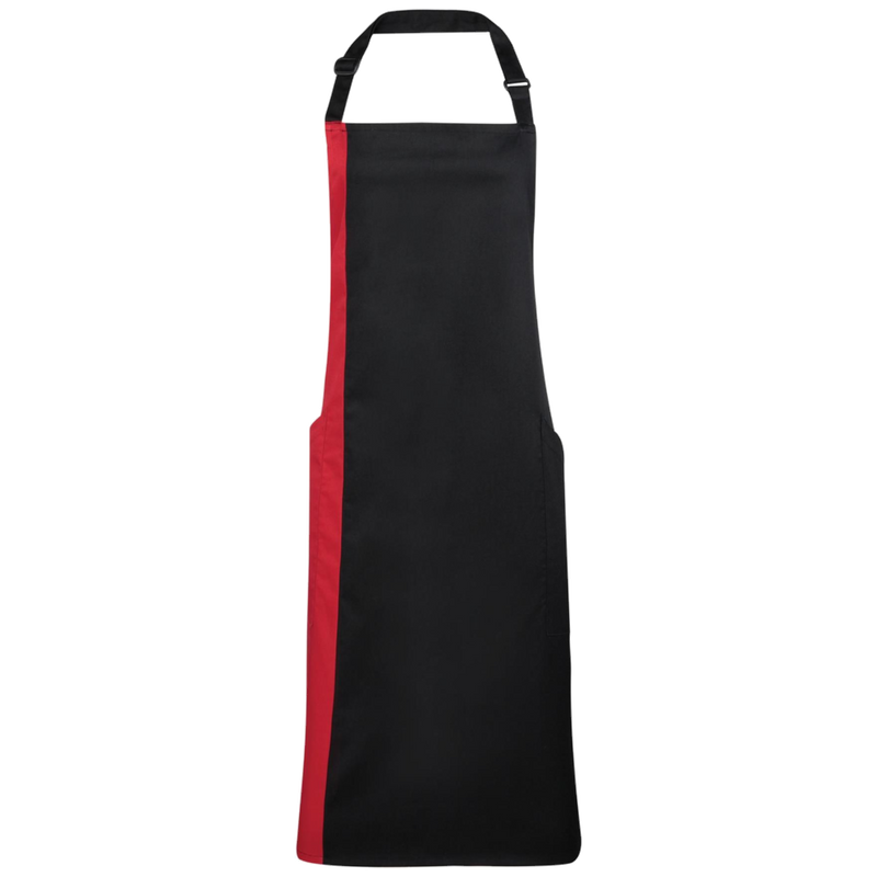 Premier Contrast Bib Apron PR162