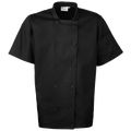 Premier Short Sleeve Chefs Jacket PR656