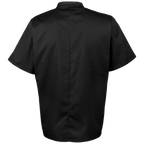 Premier Short Sleeve Chefs Jacket PR656