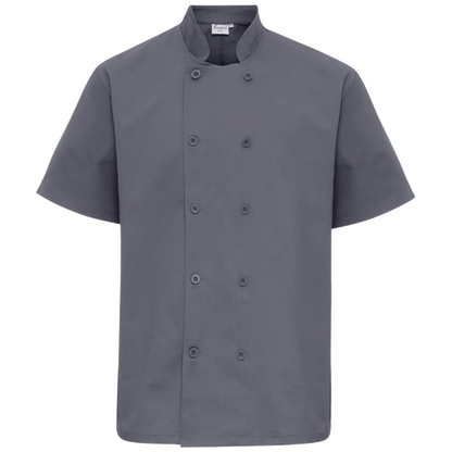 Premier Short Sleeve Chefs Jacket PR656